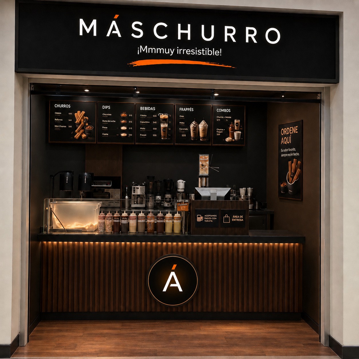 Diseño de tienda MásChurro